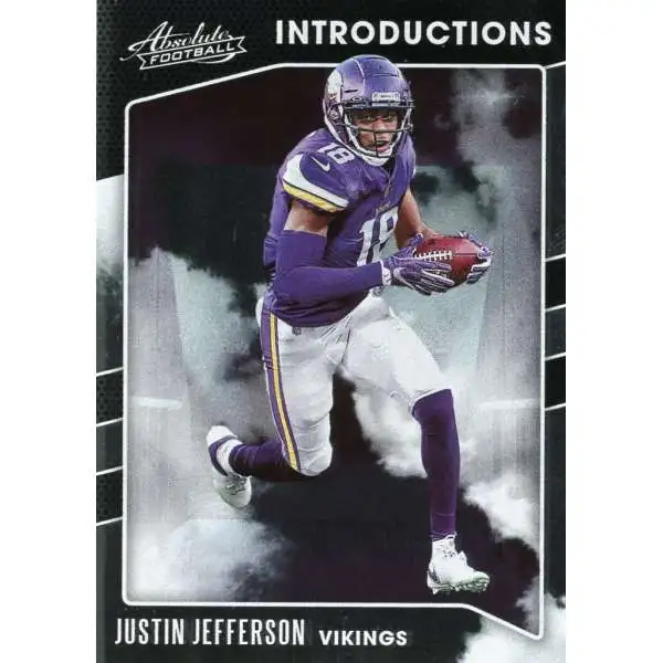 NFL 2020 Panini Absolute Justin Jefferson I-JUJ [Rookie Introductions]