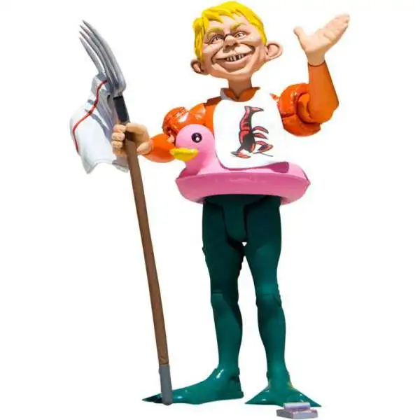 DC MAD Just Us League of Stupid Heroes Alfred E. Neuman as Aquaman