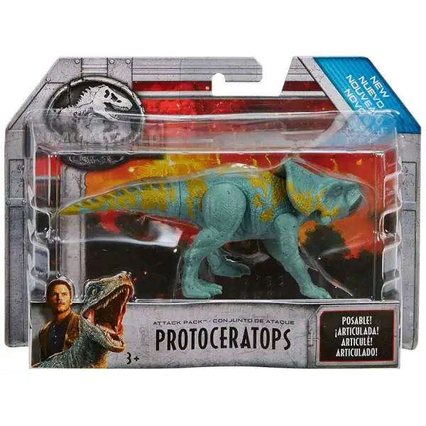 Jurassic World Fallen Kingdom Attack Pack Protoceratops Action Figure