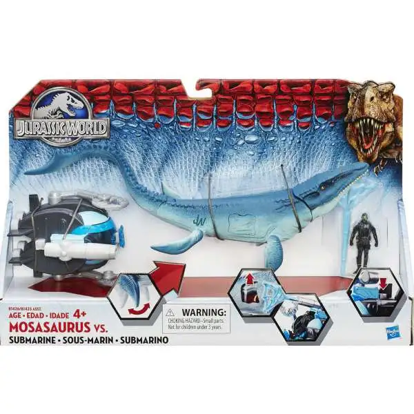 Jurassic World Mosasaurus vs. Submarine Capture Vehicle