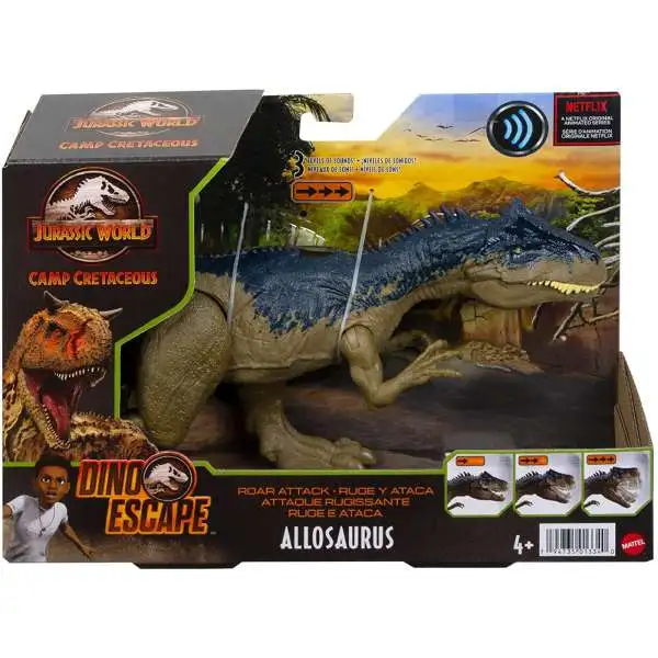 Jurassic World Camp Cretaceous Dino Escape Allosaurus Action Figure [Roar Attack]