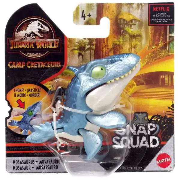Jurassic World Camp Cretaceous Snap Squad Mosasaurus Mini Figure [Netflix Version]