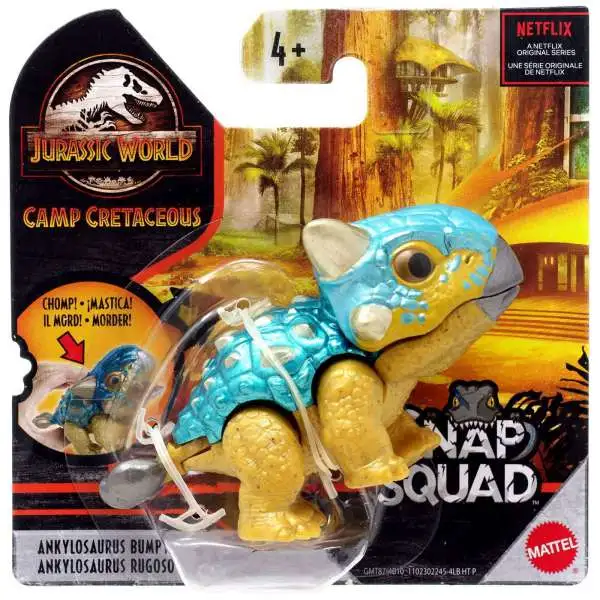 Jurassic World Camp Cretaceous Snap Squad Ankylosaurus Bumpy Mini Figure [Version 1]