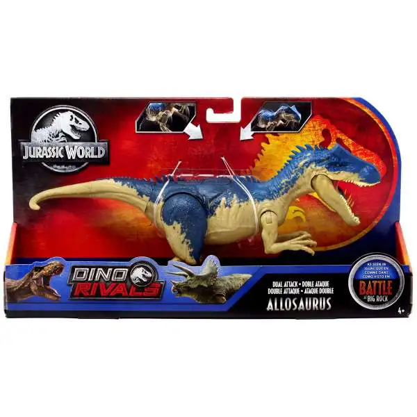 Jurassic World Fallen Kingdom Dino Rivals Allosaurus Action Figure [Dual Attack]