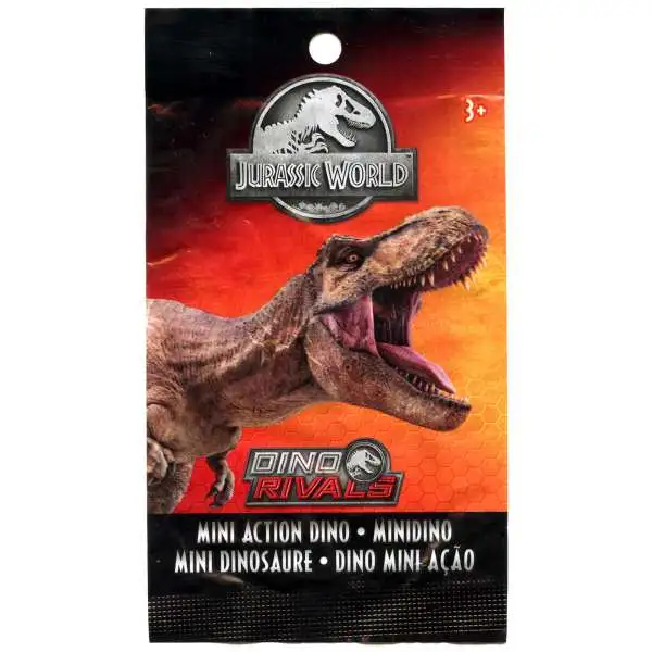 Jurassic World Matchbox Series 2 Dino Rivals Mini Figure 2-Inch Mystery Pack