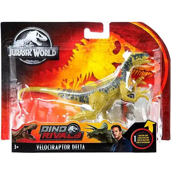 Jurassic World Fallen Kingdom Dino Rivals Velociraptor Delta Action Figure