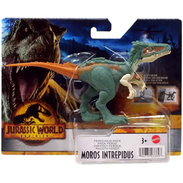 Jurassic World Dominion Ferocious Pack Moros Intrepidus Action Figure [Green]