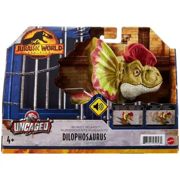 Jurassic World Dominion Uncaged Dilophosaurus Action Figure [Rowdy Roars]