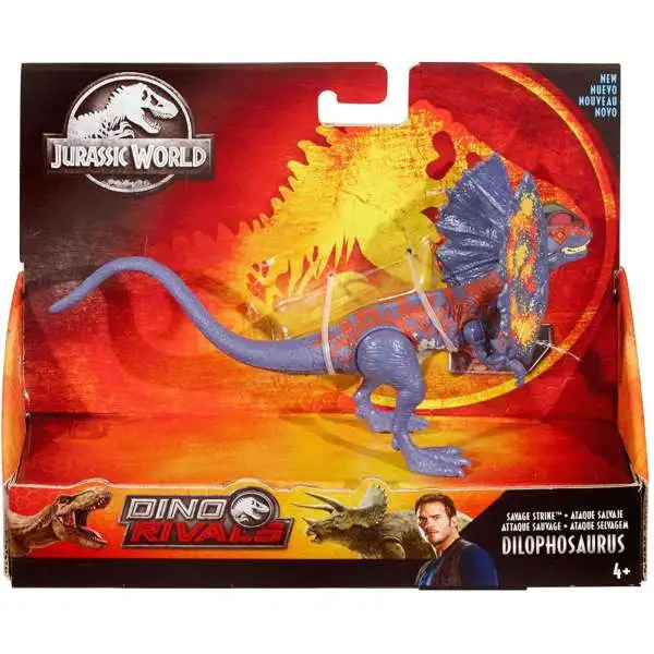 Jurassic World Fallen Kingdom Dino Rivals Dilophosaurus Action Figure