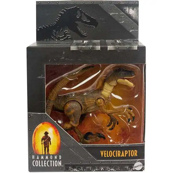 Jurassic World Hammond Collection Velociraptor Exclusive Action Figure [Brown]
