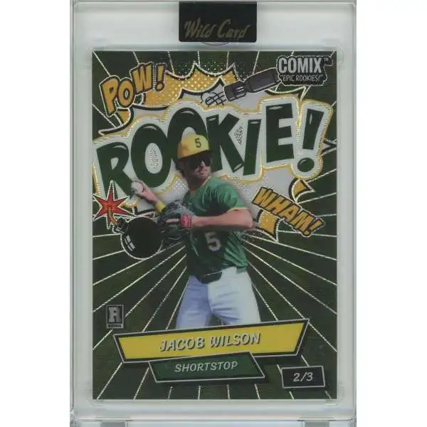 MLB 2025 Wild Card Comix Epic Rookies! 2/3 Rookie! Jacob Wilson [Rookie]