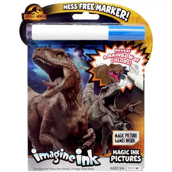 Jurassic World Dominion Imagine Ink Magic Ink Pictures