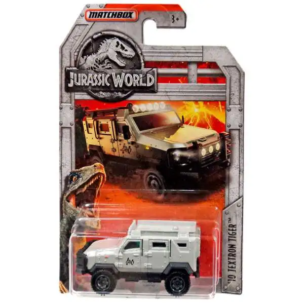 Jurassic World Matchbox '10 Textron Tiger Diecast Vehicle [Gray]