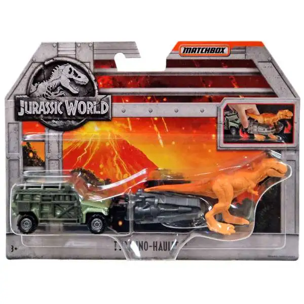 Jurassic World Matchbox Tyranno Hauler Diecast Vehicle
