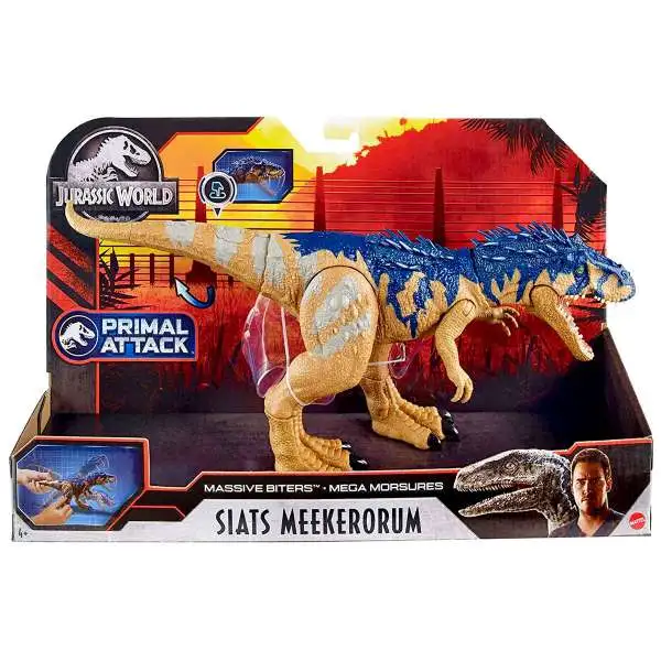 Jurassic World Fallen Kingdom Primal Attack Siats Meekerorum Action Figure [Massive Biters]