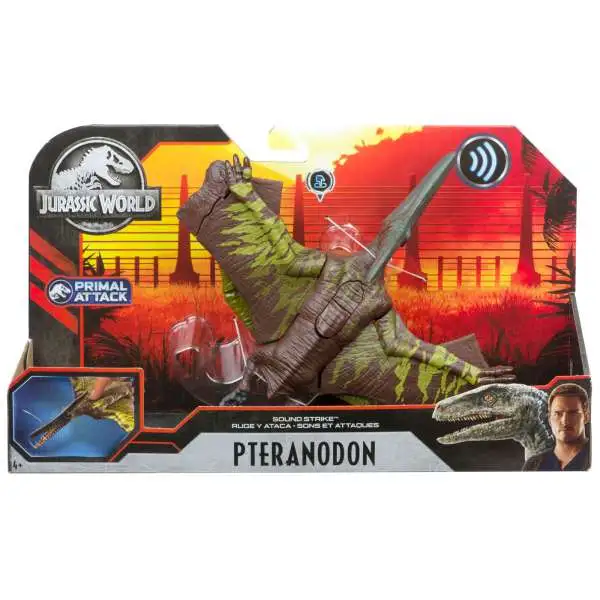 Jurassic World Fallen Kingdom Primal Attack Pteranodon Action Figure [Sound Strike, Damaged Package]