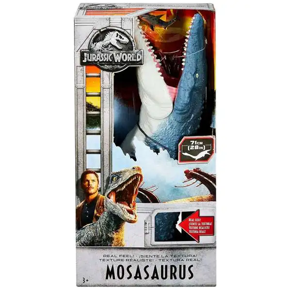 Jurassic World Fallen Kingdom Real Feel Mosasaurus Action Figure [Damaged Package]