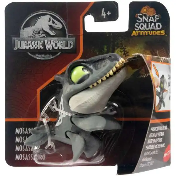 Jurassic World Snap Squad Attitudes Mosasaurus Mini Figure