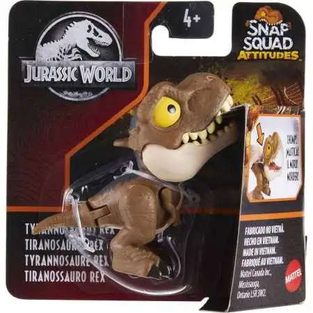 Jurassic World Snap Squad Attitudes Tyrannosaurus Rex Mini Figure