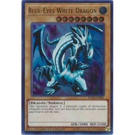 YuGiOh Kaiba Collection Box Promo Blue-Eyes White Dragon KACB-EN001