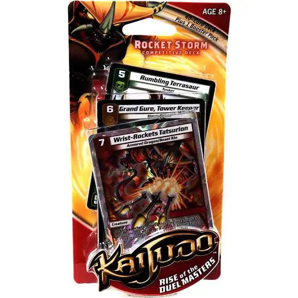 Kaijudo Rise of the Duel Masters Rocket Storm Competitive Deck