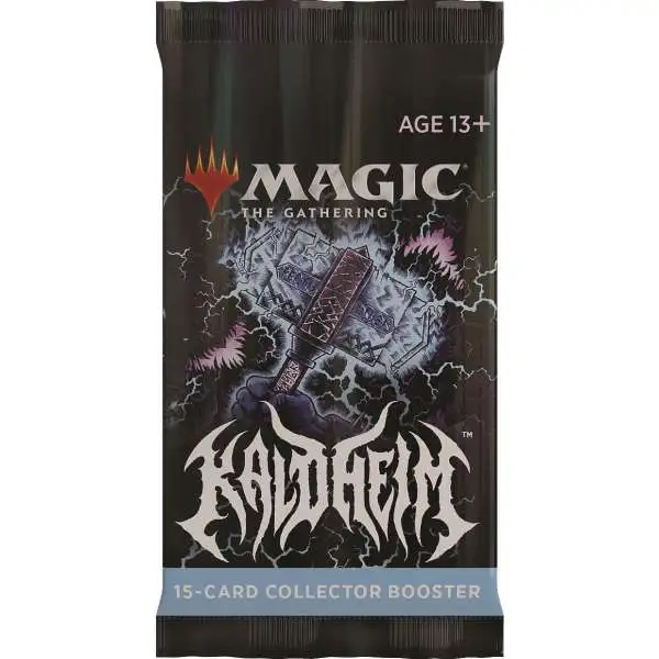 MtG Kaldheim COLLECTOR Booster Pack [15 Cards]