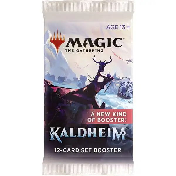 MtG Kaldheim SET Booster Pack [12 Cards]