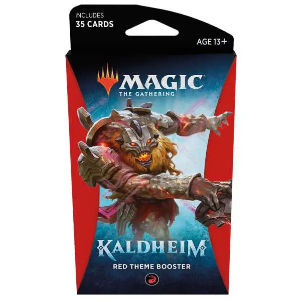 MtG Kaldheim Red Theme Booster Pack [35 Cards]