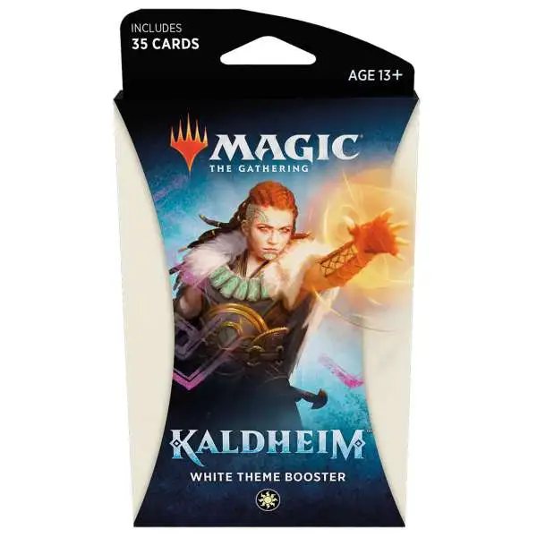 MtG Kaldheim White Theme Booster Pack [35 Cards]