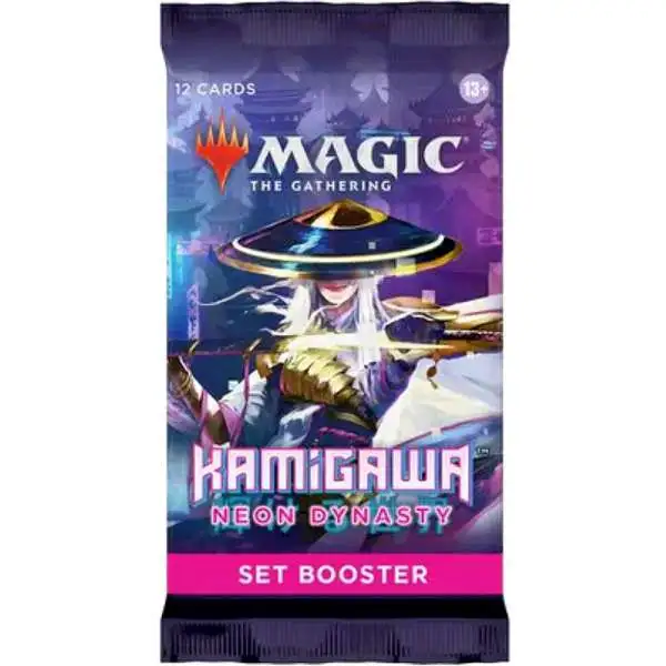 MtG Kamigawa Neon Dynasty SET Booster Pack [12 Cards]