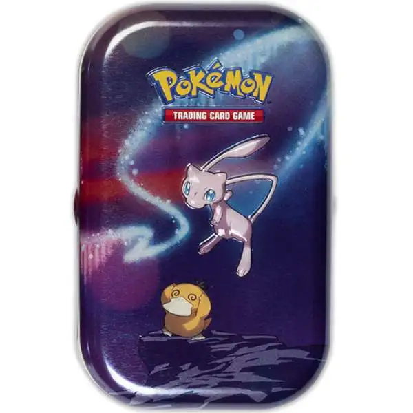 Pokemon Kanto Power Mew & Psyduck Mini Tin Set [2 Booster Packs & Coin]