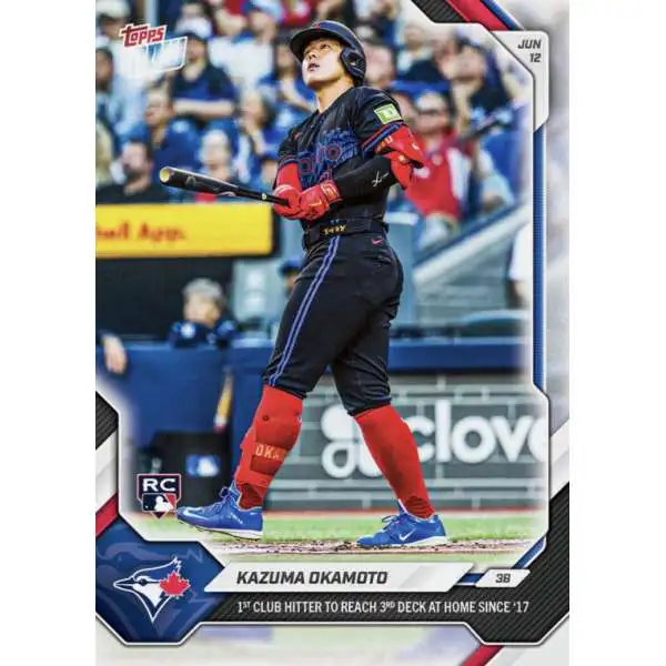 MLB Toronto Blue Jays 2026 NOW Baseball Kazuma Okamoto #321 [Rookie] (Pre-Order ships August)