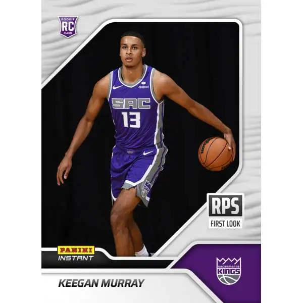 NBA Sacramento Kings 2022-23 Instant RPS First Look Basketball Keegan Murray RPS-4 [Rookie Card]