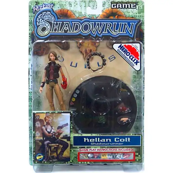Shadowrun Duels Kellan Colt Exclusive Action Figure