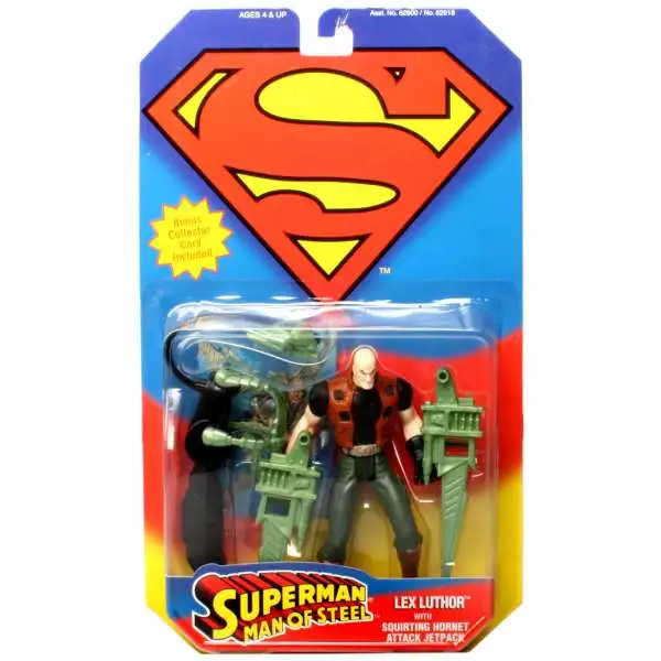 Superman Man of Steel Lex Luthor Action Figure [Squirting Hornet Attack Jetpack]
