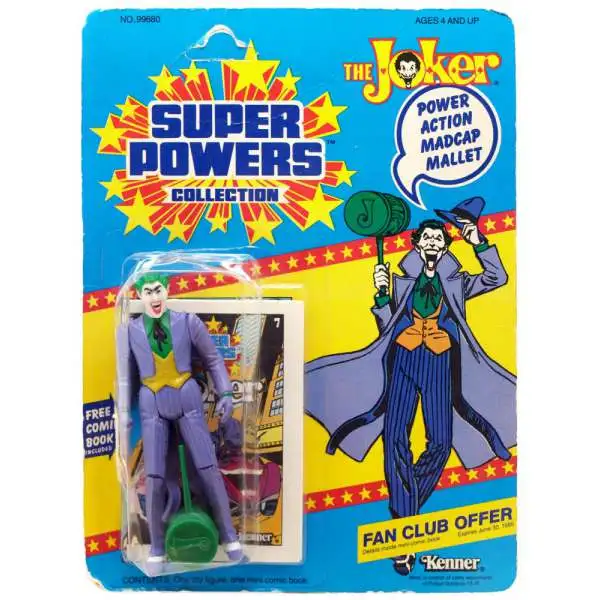DC Batman Super Powers Collection The Joker Action Figure [Power Action Mallet] [Moderate shelf wear]