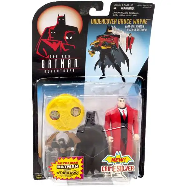 DC The New Batman Adventures Mission Masters Undercover Bruce Wayne Action Figure [Damaged Package]