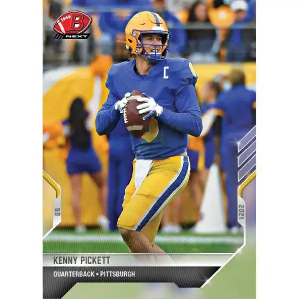 Collegiate Pittsburgh Panthers 2021 Bowman NEXT Football Kenny Pickett  Trading Card 9 Panini - ToyWiz