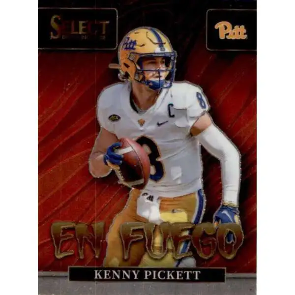 Kenny Pickett 2022 Panini Select Draft Picks Field Level Rookie