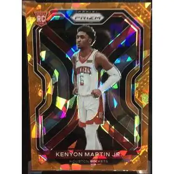 NBA 2020 Prizm Basketball Rookie Kenyon Martin Jr. #265 [Orange Cracked Ice]