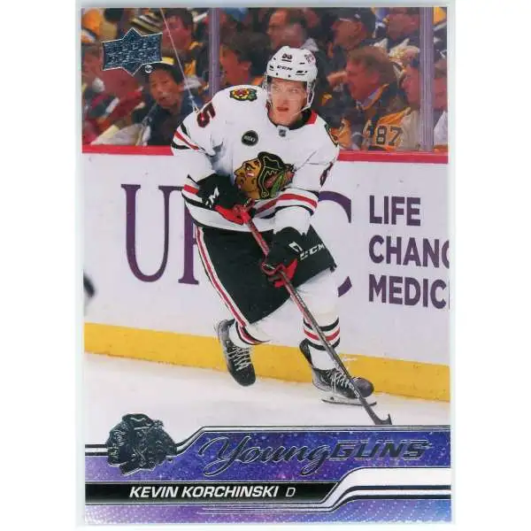 NHL 2023-24 Upper Deck Series 2 Young Guns Kevin Korchinski #486 [Rookie]