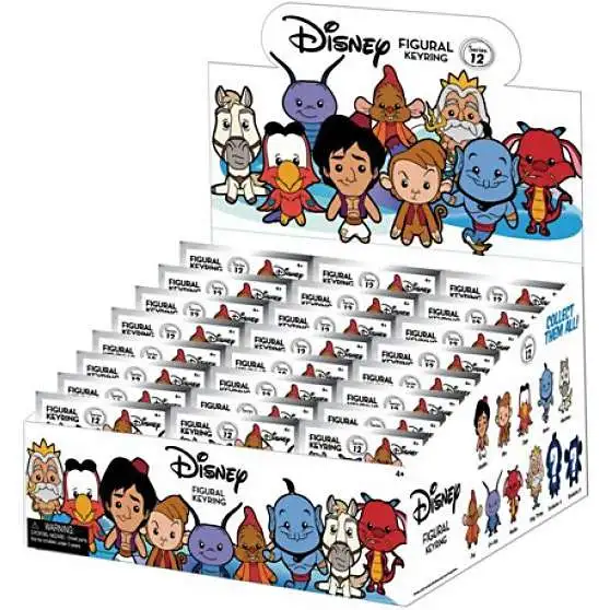 3D Figural Keyring Disney Series 12 Mystery Box [24 Packs]
