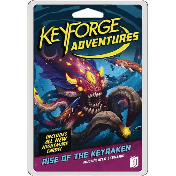 KeyForge Unique Deck Game Rise of Keyraken Multiplayer Scenario Multiplayer Scenario [36-Cards] (Pre-Order ships January)
