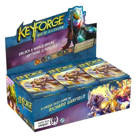 KeyForge Unique Deck Game Age of Ascension Box of 12 Archon Decks