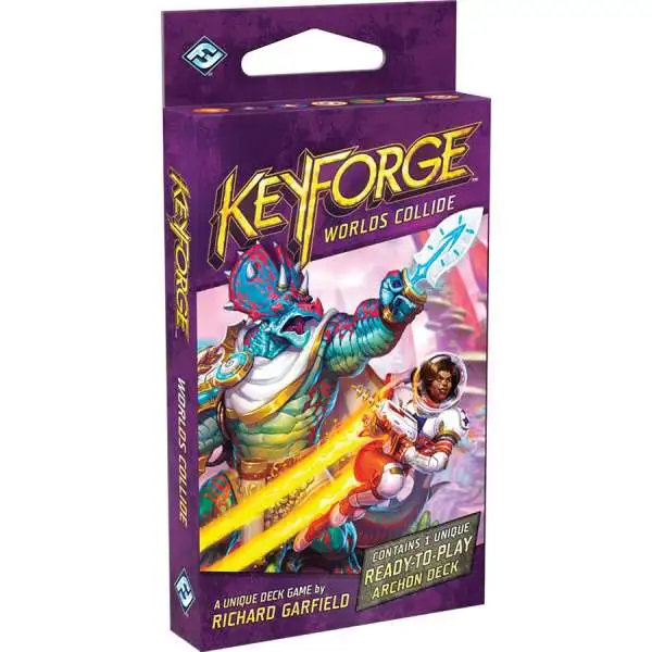 KeyForge Unique Deck Game Worlds Collide Archon Deck