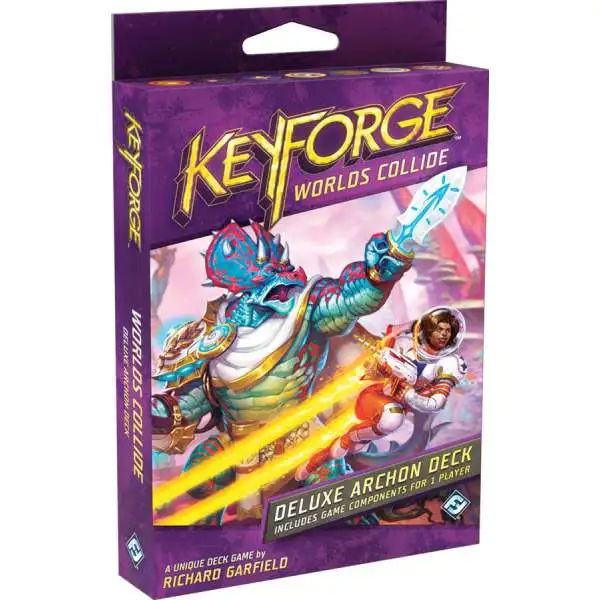 KeyForge Unique Deck Game Worlds Collide Deluxe Archon Deck