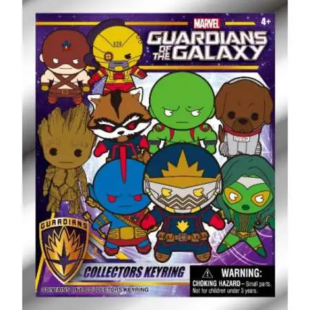 Marvel 3D Figural Keyring Guardians of the Galaxy Mystery Pack [1 RANDOM Figure]