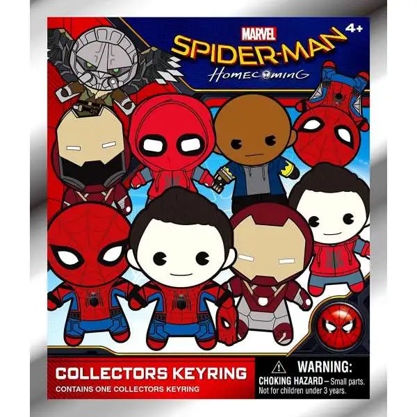 Marvel 3D Figural Keyring Spider-Man Movie Mystery Pack [1 RANDOM Figure]