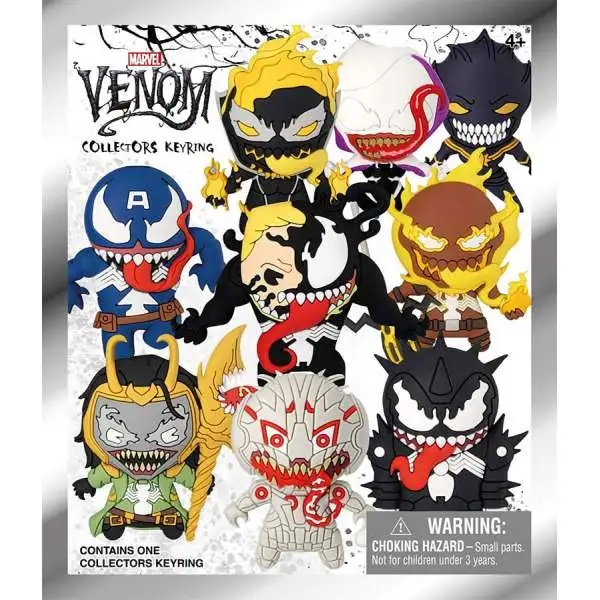 3D Figural Keyring Marvel Venom Mystery Pack [1 RANDOM Figure]