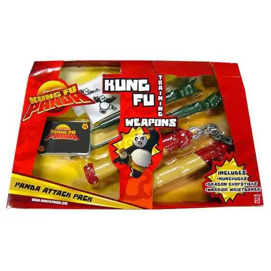 Kung Fu Panda Training Weapons Panda Attack Pack Exclusive Roleplay Toy [Damaged Package]